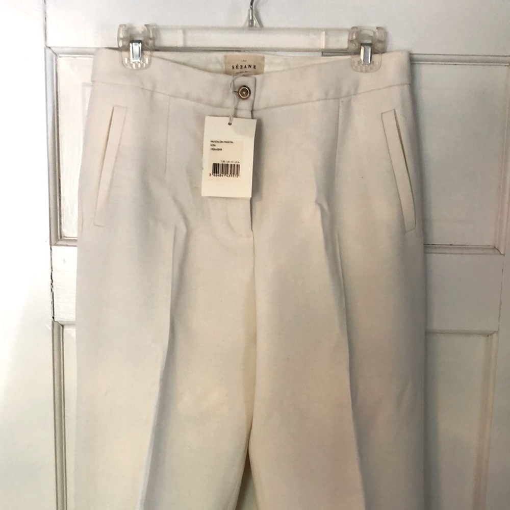 Sezane Martin pant, Ecru